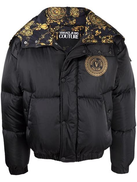 versace daunenjacke|versace denim jacket.